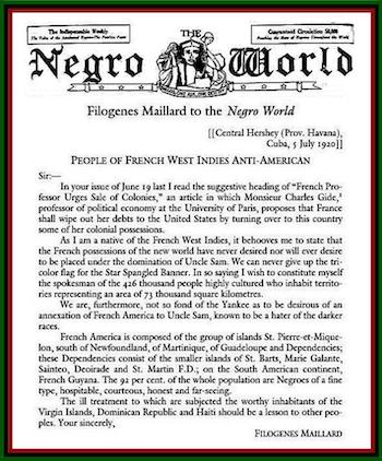 Negro World newspaper